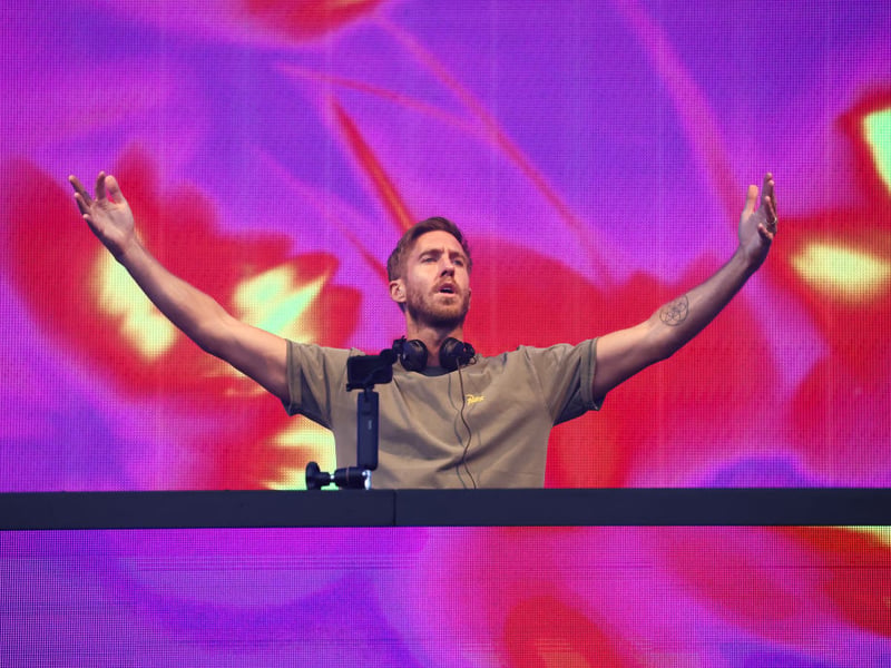 Dumfries-born superstar DJ, record producer, singer and songwiter Calvin Harris closed TRNSMT on Sunday.