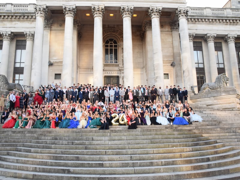 Students at King’s Academy Brune Park have celebrated their prom in style. The event took place at Guildhall on July 2, 2024.