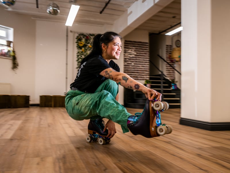 Melissa said the Skate Sanctuary will also be offering small group classes for children, which the business was previously unable to do in its smaller venue.