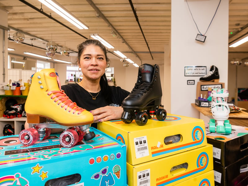 The new skate studio is collaborating with the Dance Studio Leeds, in Mabgate Mills, to provide “movement-based workshops” with the opportunity to also wear skates.