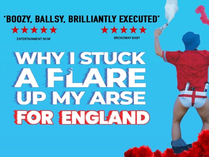 Another critically-acclaimed hit for last year returning for 2024 in a larger venue is one-play 'Why I Stuck a Flare Up My Arse For England'. Funny and poignant, it tells the story of a pair of die-hard football fans who start mixing with a new group of friends and become even more fervent in their support. Its playing at the Underbelly Bristo Square from July 31 to August 26.