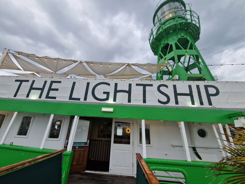 The Lightship, Haslar Marina, Gosport, is a unique and impressive venue you need to visit if you are looking for a quirky dining experience.