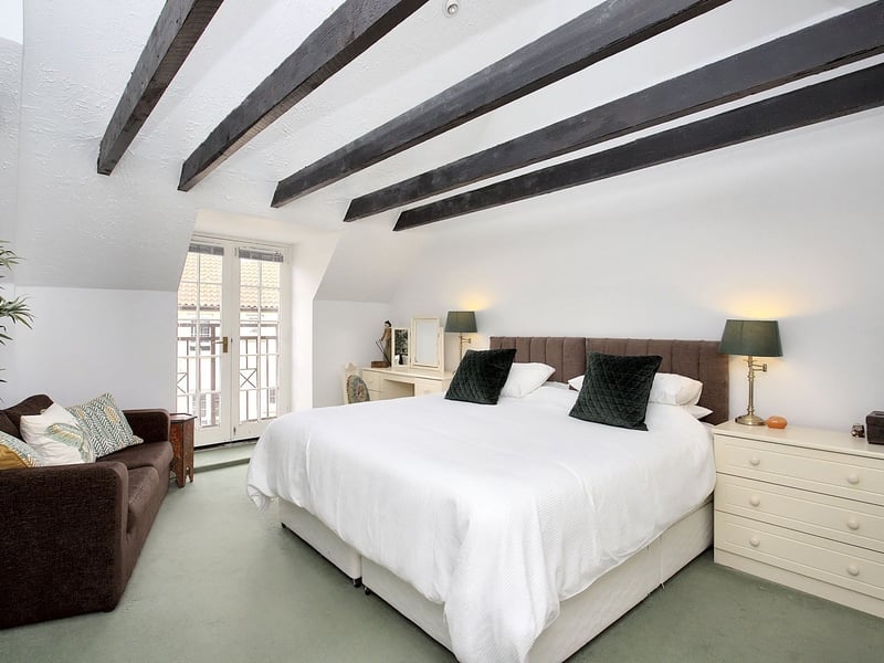 The principal bedroom is a large double that comes with generous built-in wardrobe storage.