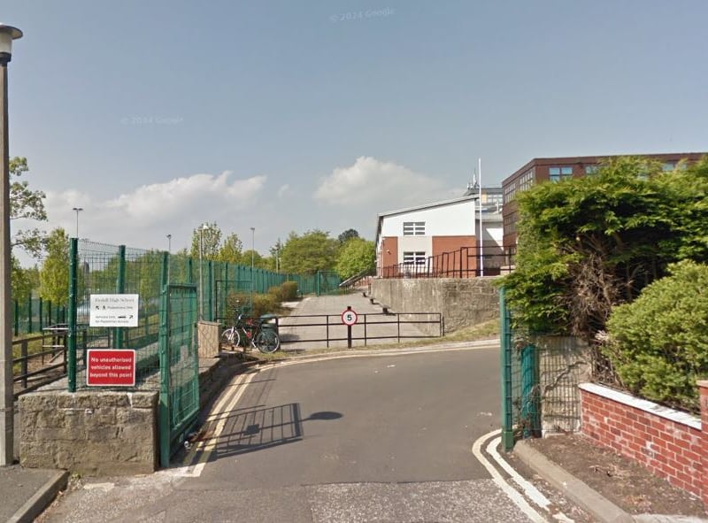 Rounding out the top 25 is Firrhill High, in Edinburgh.
In the 2022/23 school year, it also had 60% of its students who sat the exams attain five or more Highers.