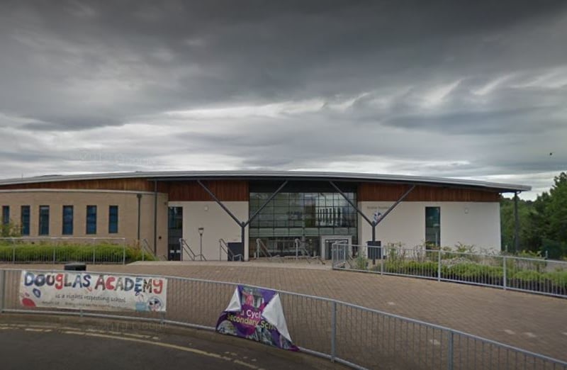 Douglas Academy is a secondary school in Milngavie, East Dunbartonshire.
In the 2022/23 school year, 72% of its students attained five or more Highers.