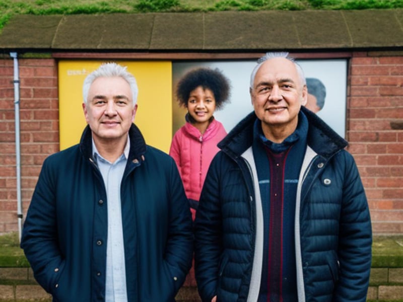 An AI has offered a look at what people in Sheffield could look like in the year 2050. Photo: Picsart
