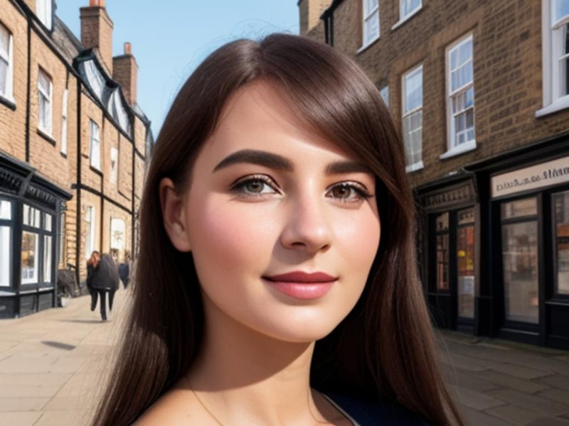 This is what a person in York could look like in 2050, according to AI. It suggests that uni students will still be flocking to the city. Photo: Picsart