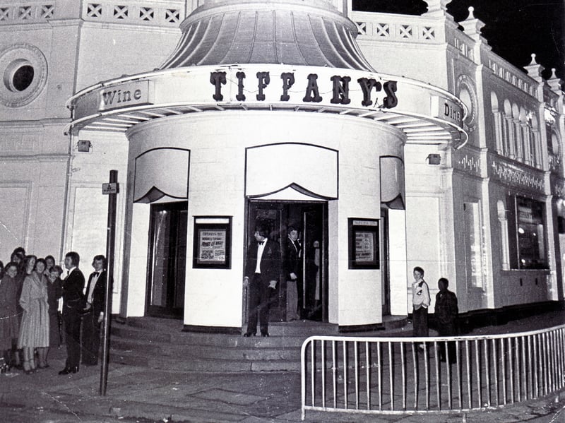 Tiffany's nightclub, on the corner of London Road and Boston Street, just outside Sheffield city centre, in 1977