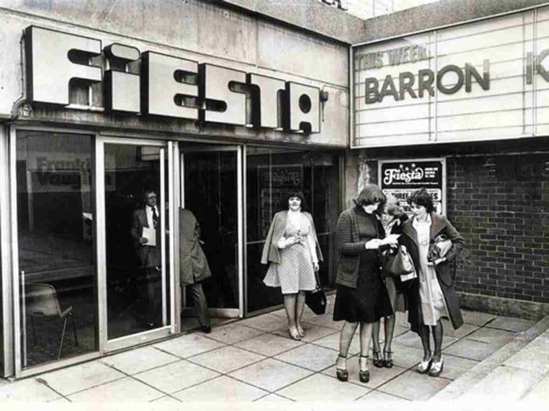 The Fiesta was reputedly the biggest nightclub in Europe when it opened on Arundel Gate, Sheffield, in 1970. The glamorous venue cost £500,000 to build and offered waitress service. It attracted some of the most famous stars of the day, including  the Beach Boys and Stevie Wonder. The club, pictured here in 1976, is now an Odeon cinema.