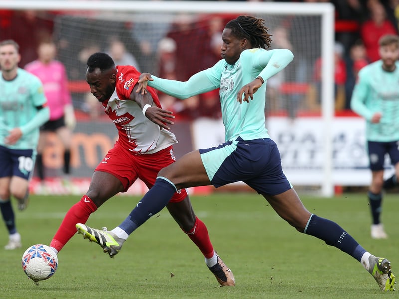 Versatile and powerful Celtic man who impressed at Fleetwood last term. A move could well have been in the offing if Pompey had remained in League One.