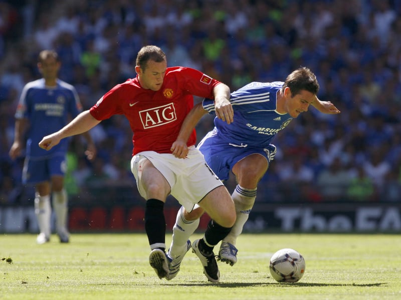 While Rooney kept his place on the cover for a fifth year running, Ronaldinho was replaced by England internationals Frank Lampard and Theo Walcott.