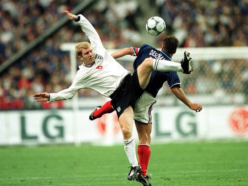 One of the best midfielders England ever produced, the Manchester United was took over cover star duties in 2001.