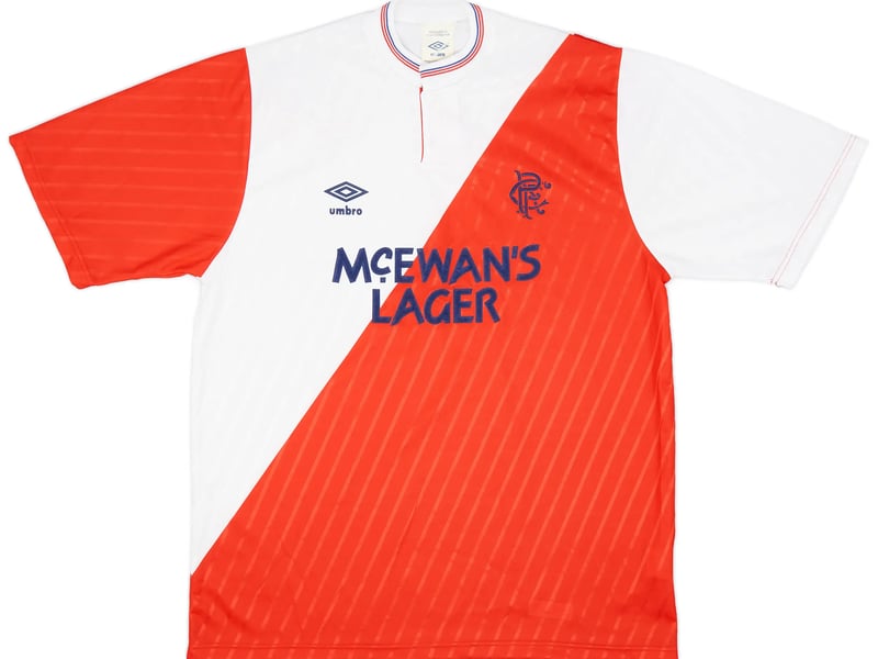 Similar to the Castore shirt released a few summers back, this late 1980s away shirt fetches around £250 for a mint condition and original version of the kit.