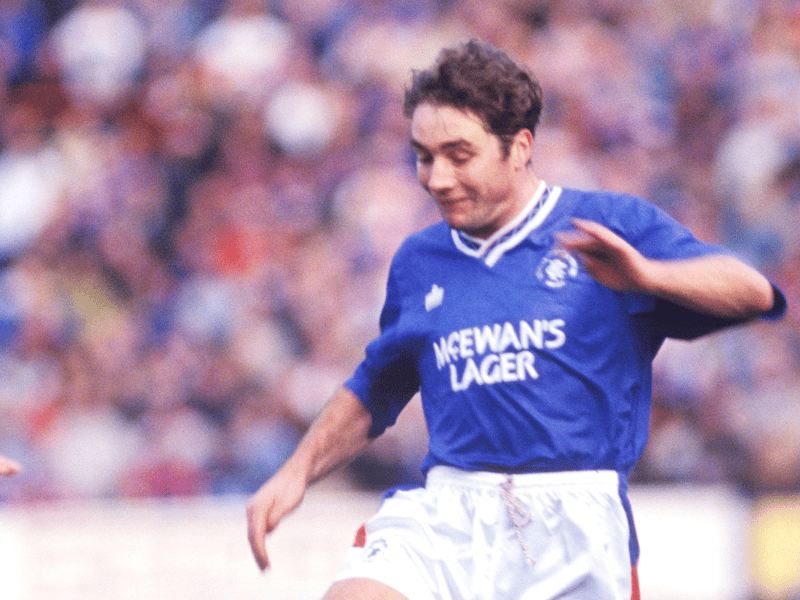 Worn by a young All McCoist, the Admiral home kit worn between 1990 and 1992 is valued at around £200 for a shirt that is in excellent to mint condition.