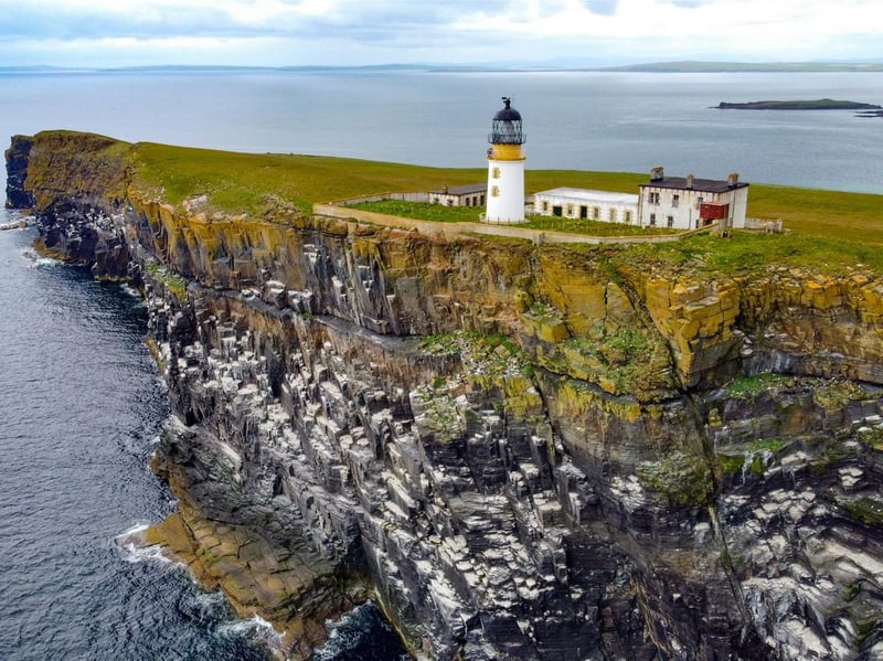 The lighthouse keeper's cottage on the uninhabited island of Copinsay, Orkney, has come up for sale. 