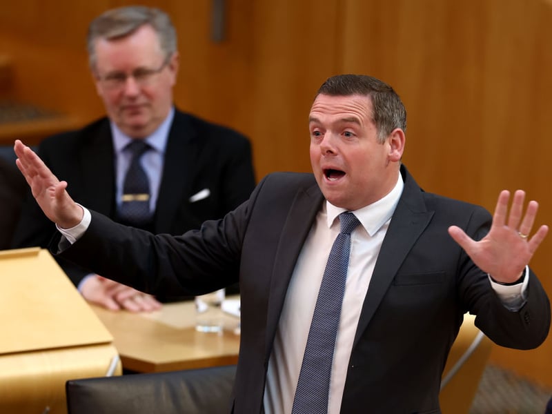 Scottish Conservative leader Douglas Ross failed to win a seat at the 2024 UK General Election but still serves as an MSP at Holyrood. The qualified football referee is standing down as leader of his party, but will still be appearing at The Stand Comedy Club for an in conversation event on Tuesday, August 20, at 12noon.