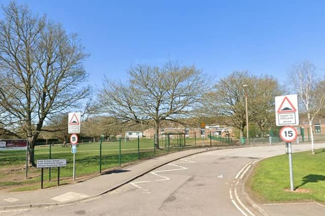 This is a mixed primary and nursery school in the Cults suburb, in west Aberdeen.
In the 2022/23 school year an average of 95% of its pupils met the target level in listening and talking, numeracy, reading and writing.