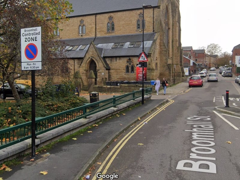 10. Broomhall had 15.6 reports of violent crime or sexual offences per 1,000 population from March 2024 to February 2025, a total of 119 incidents overall. Photo: Google streetview