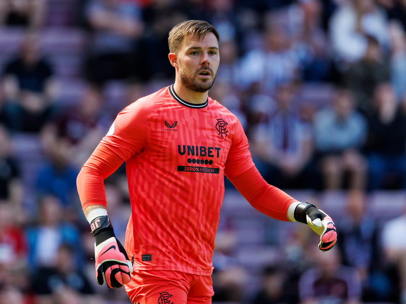 Despite the summer signing of Liam Kelly, Butland is Rangers' undoubted number one and will start in Edinburgh barring any last-minute knocks.