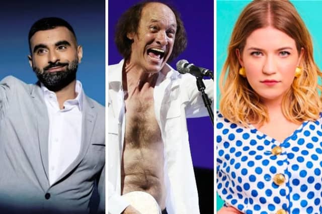 Some of the acts appearing free (kind of) at this year's Edinburgh Festival Fringe.