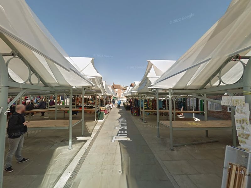 One of my favourite street food markets is Shambles Market in York for Thai food and desserts.