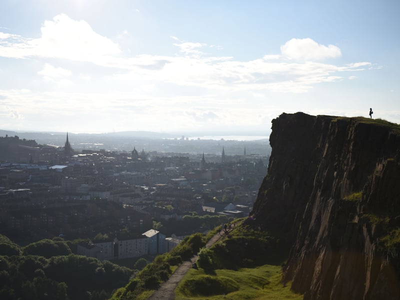 In the Scottish capital, OpenSignal found that 5G users could get 141.6 megabytes per second download speeds. Photo: OLI SCARFF/AFP via Getty Images
