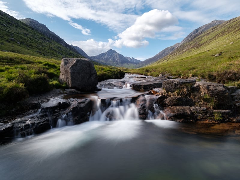 A waterfall on the Isle of Arran, which lies within North Ayrshire Council. The authority ranks as the seventh best council to live in, in Scotland. It sits equal best in Scotland in terms of health outcomes, judged by the percentage of outpatients, cancer patients and young people with mental health issues being seen with set Scottish Government waiting time targets. But it performs less well on education, ranking 25th in the category