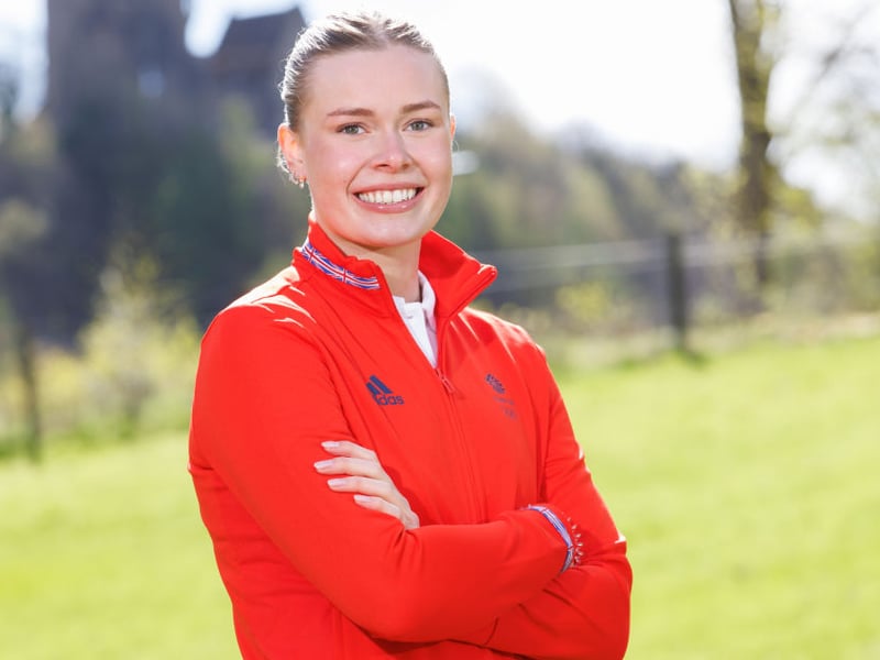 The 20-year-old Glasgow-born swimmer will realise her Olympic dream at Paris 2024.