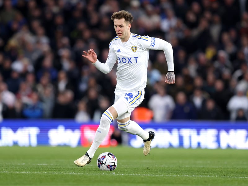 Marshalled the back line and players around him. Stepped out to carry the ball when it was on, dominated in the air, passed it well.