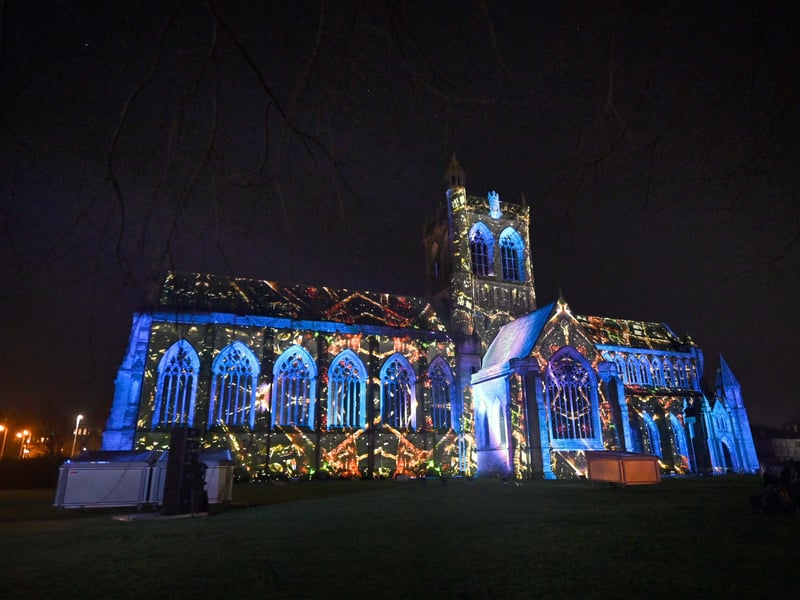 Paisley Abbey is lit up as part of the UNBOXED festival. Paisley lies with Renfrewshire Council, which has ranked as the sixth best local authority to live. The council area rated highly in health, education and community outcomes