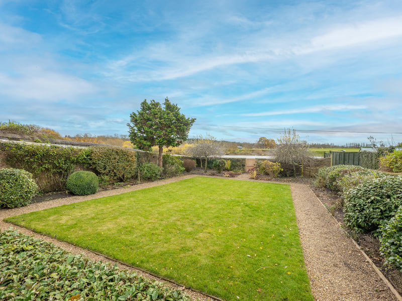 Its south-facing walled garden has a gate that leads to the River Tweed. Contact ​Rettie & Co.