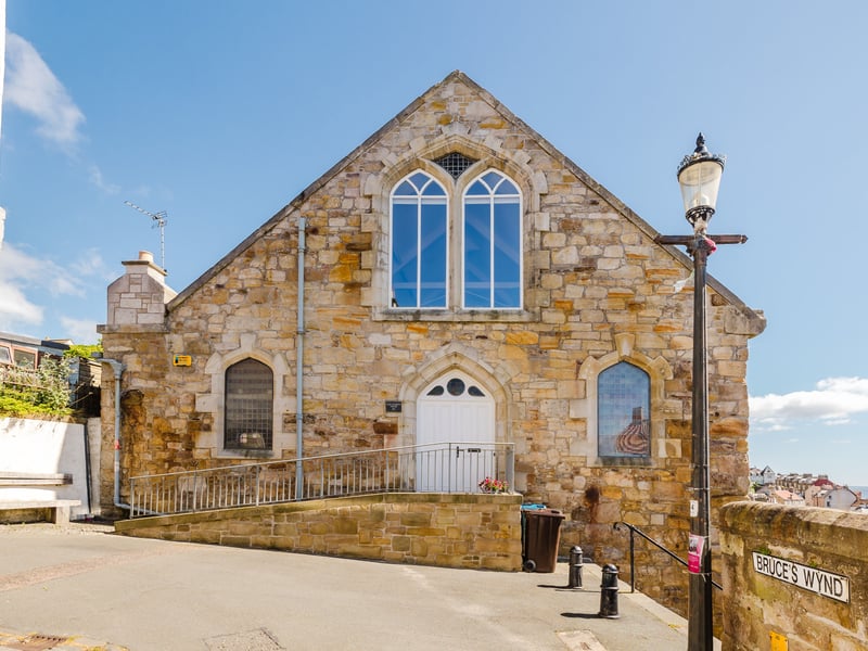 Ronald says: “When I bought it, it was completely covered in grey cement render, so I hired a fantastic stonemasonry firm, Sweeney’s of St Andrews. They are a father-and-son team, who chipped it all off –which took over six months – to reveal the local Fife sandstone underneath. They then repointed every stone.”