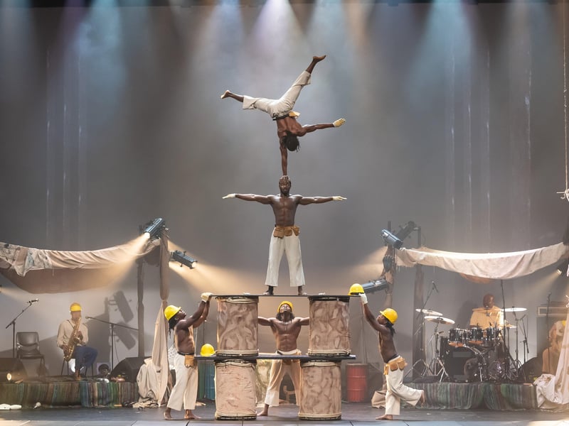 Another jaw-dropping show that will grace the salubrious setting of the Assembly Hall's Main Hall is 'Afrique en Cirque'. It combines gravity-defying acrobatics with the artistry of African culture to give the audience a glimpse at daily life in Guinea. It's running from August 1-26.