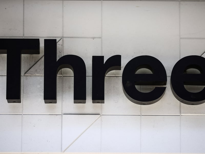 A security breach saw personal information of 130,000 Three network users stolen in November 2016. The company said that no financial details were accessed. Three men were arrested over the breach, which saw cybercriminals access the upgrade database in an attempt to steal handsets. Photo: HENRY NICHOLLS/AFP via Getty Images