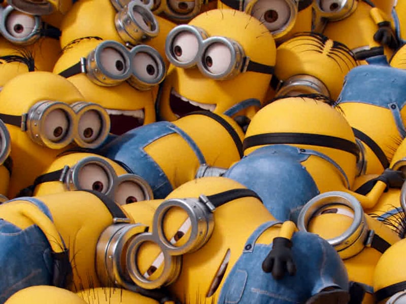 With takings of $1.159 billion, 2015 slapstick comedy Minions outperformed the Despicable Me films from which it was a spinoff. It sees the titular gremlins search for a new evil master to serve and stars Sandra Bullock, Jon Hamm, Michael Keaton, Allison Janney, Steve Coogan, Jennifer Saunders, and Geoffrey Rush.
