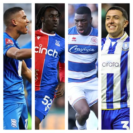 From left to right: Cody Drameh, David Ozoh, Sinclair Armstrong and Ian Poveda have all moved to Championship clubs in the past week.