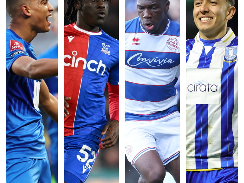 From left to right: Cody Drameh, David Ozoh, Sinclair Armstrong and Ian Poveda have all moved to Championship clubs in the past week.