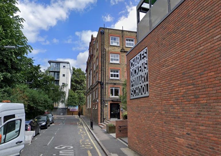 Charles Dickens is a primary school in Southwark, Central London. It has a roll size of 488.
According to School Guide’s data, most recently 95% of its pupils who sat their SAT exams met the expected standard in reading, writing and mathematics, while 44% were performing at a higher level. It is rated ‘outstanding’ by Ofsted.