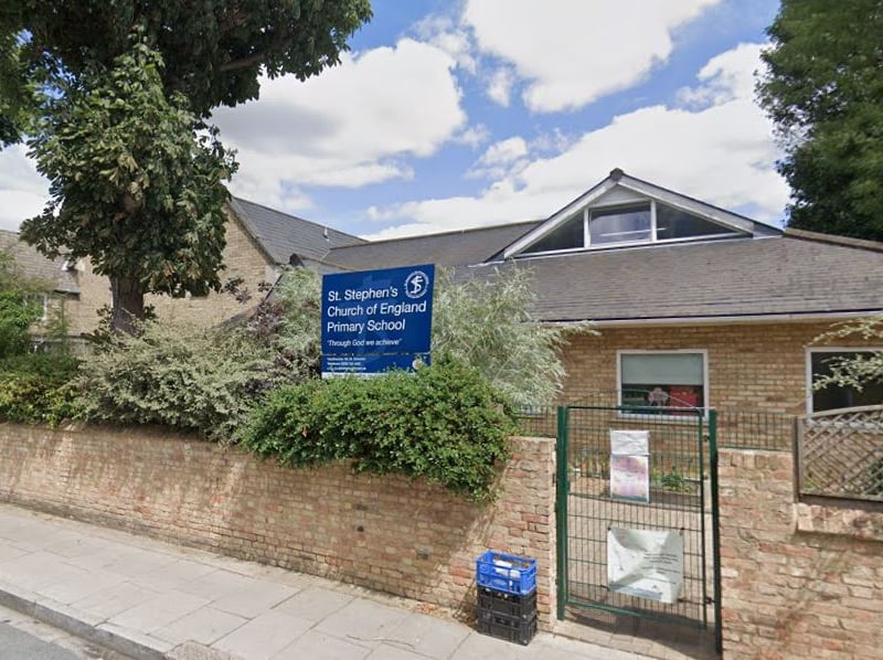 St Stephen’s is an Anglican primary school in Shepherd’s Bush, West London, with a roll size of 439.
According to School Guide’s data, most recently 93% of its pupils who sat their SAT exams met the expected standard in reading, writing and mathematics, while 46% were performing at a higher level. It is rated ‘outstanding’ by Ofsted.