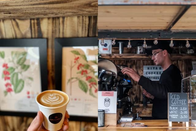 This coffee cart on Armouries Drive, Leeds Dock, has a 5 star rating from 75 reviews. One reviewer said: “Love this place, quite unique and the coffee is fantastic. It feels really special and I hope they get to continue doing this for a long time.”