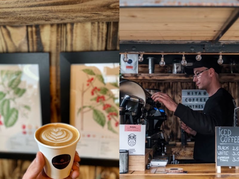 This coffee cart on Armouries Drive, Leeds Dock, has a 5 star rating from 75 reviews. One reviewer said: “Love this place, quite unique and the coffee is fantastic. It feels really special and I hope they get to continue doing this for a long time.”
