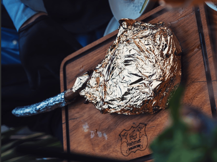 Streaks are dry aged for 28 days and diners can select their preferred cut from the open kitchen, before it's cooked to order