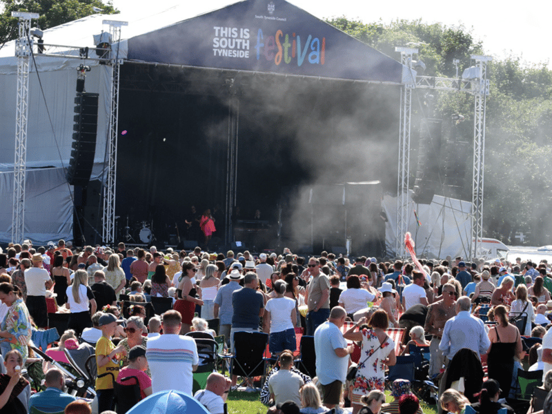 Sister Sledge put on a show for fans in South Shields.