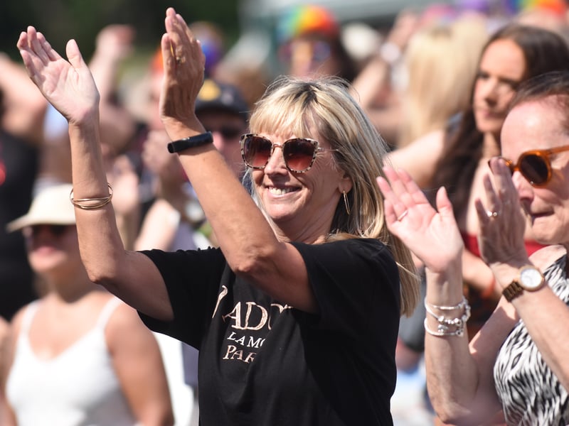 It was all smiles in Bents Park on Sunday, July 28.
