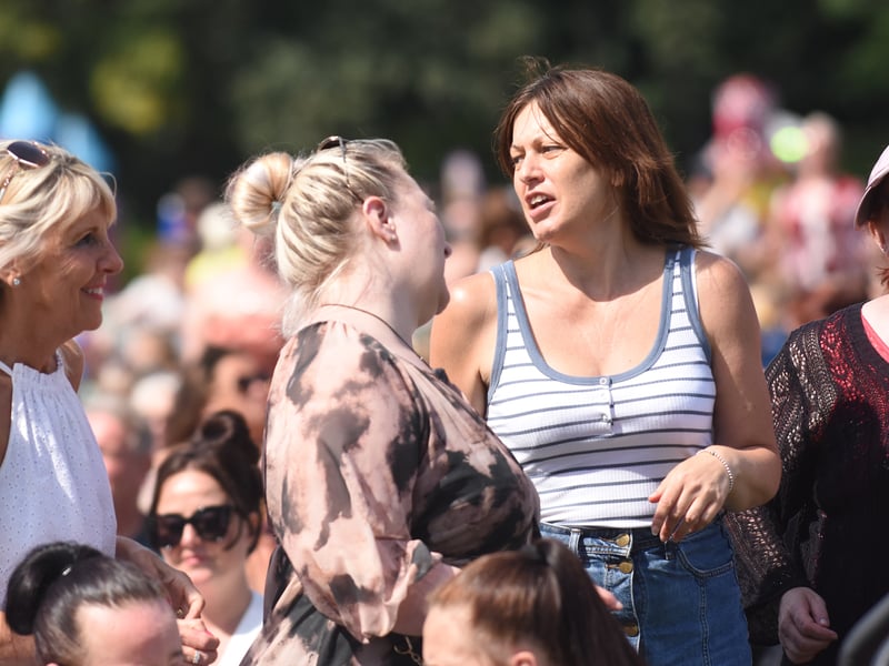 The Sunday Concert provided the perfect place to spend time with family and friends.