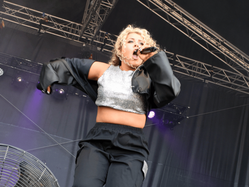 Channy was one of the four support acts on Sunday afternoon.