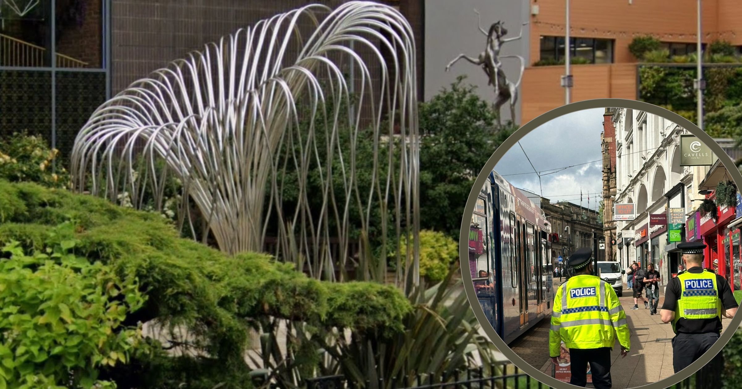 Tragedy as body found in Sheffield city centre after police tent ...