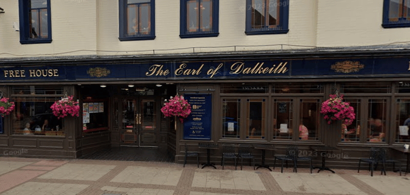 The Earl of Dalkeith in Kettering, Northamptonshire was formerly the Dalkeith Billiard Hall during the early 1900s. It is named after the Earl of Dalkeith, who was the eldest son of the Duke of Buccleuch. The building was built in the 1880s, and within the Dalkeith Billiard Hall had 15 tables for billiard games.