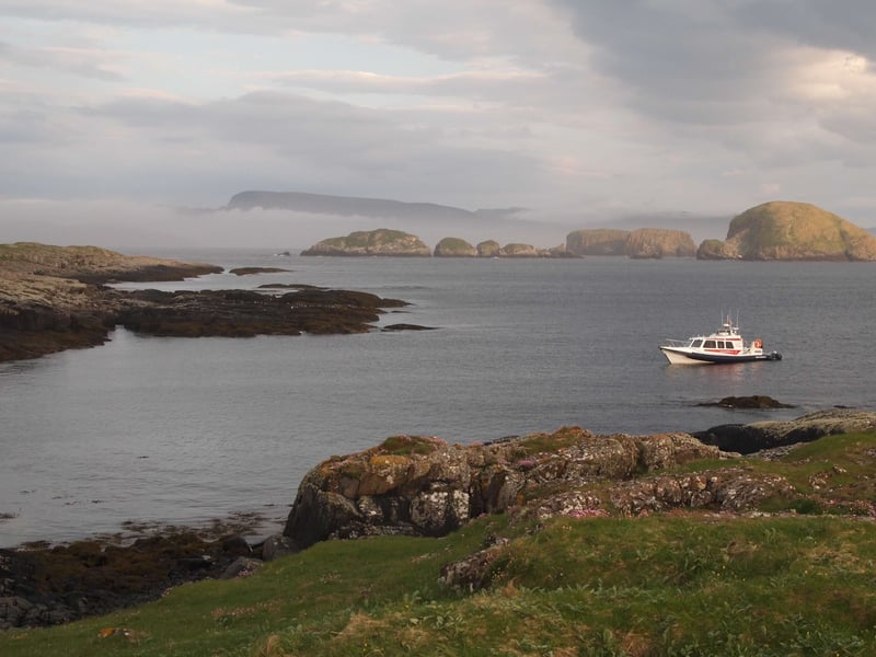 In an area renowned for sailing, watersports and fishing, the island’s coves and inlets provide several landing places for small boats and kayaks and fish can be caught from the rocks.