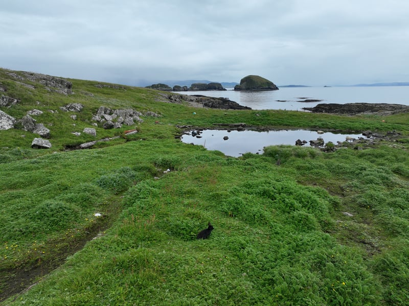 According to folklore, fishermen used to pour three handfuls of seawater on “the weeping stone” placed on the altar in the chapel to secure favourable winds and bountiful catches.